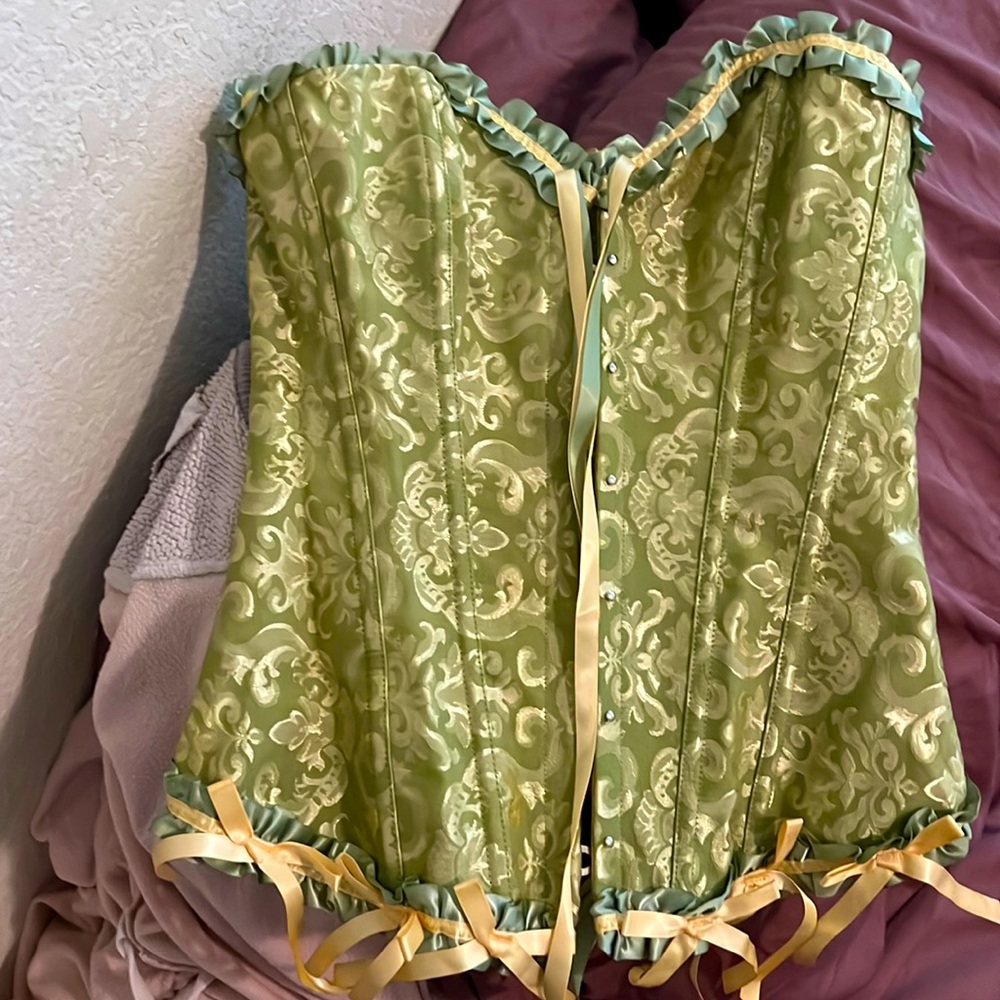 Lime Green Small Women’s Corset